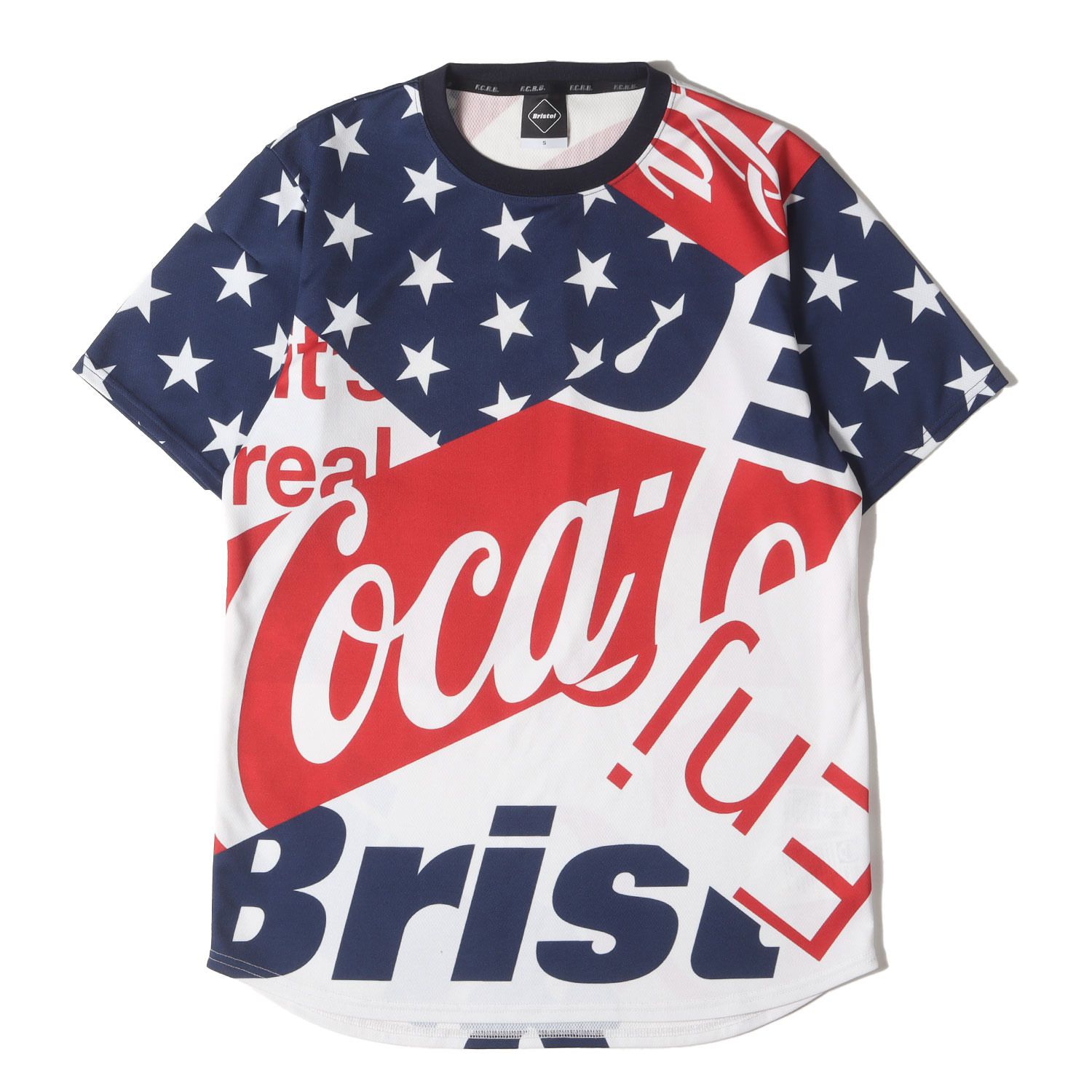 【未使用】FCRB Bristol ブリストル　コラコーラ　シャツ F.C.Real Bristol エフシーレアルブリストル 20SS COCA-COLA BIG