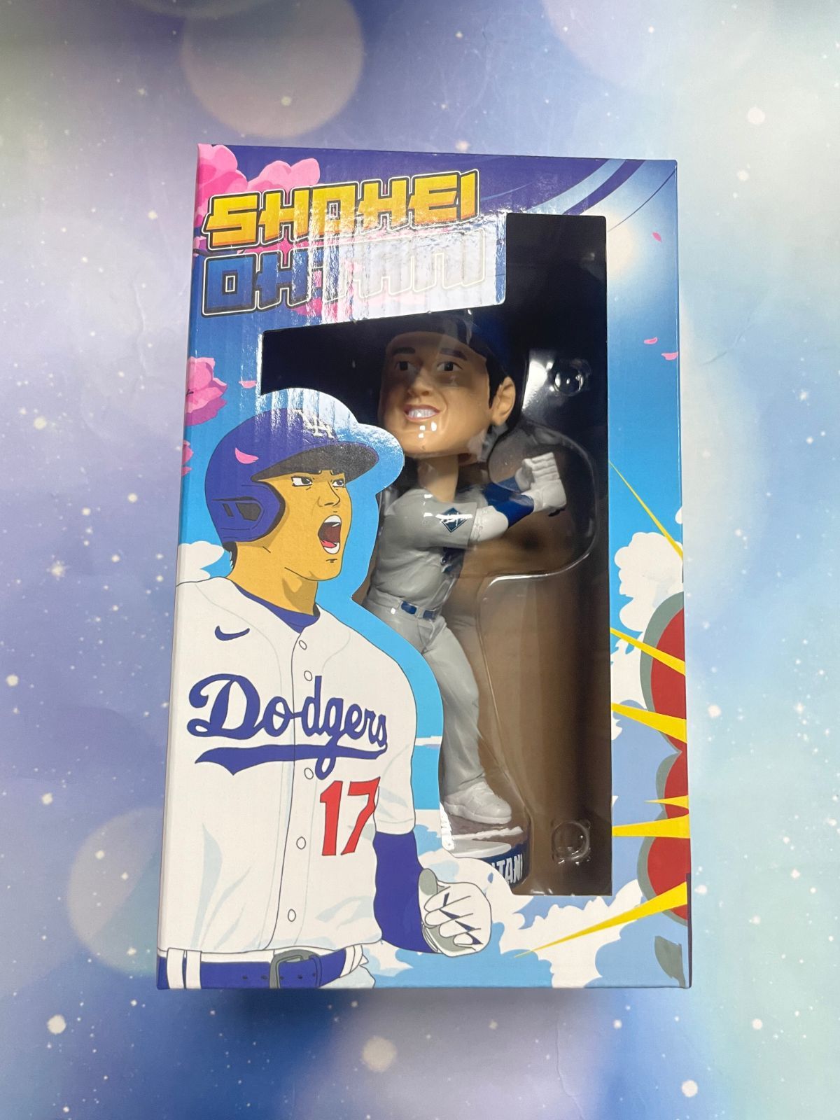 大谷翔平バブルヘッド ボブルヘッドドジャース グレービジターユニフォーム　グレー 公式 ページ 大谷翔平 バブルヘッド ボブルヘッドドジャース グレー