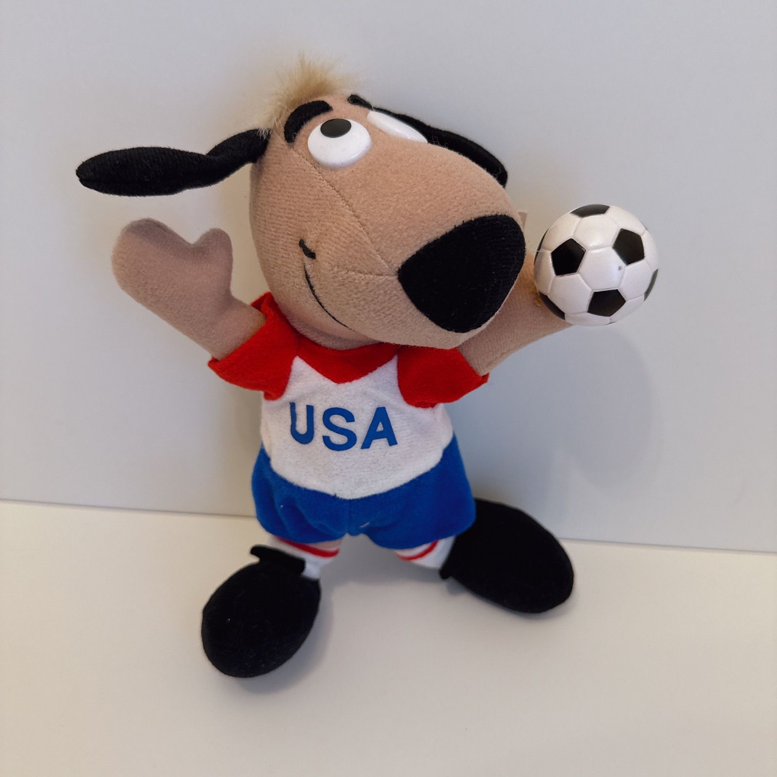 【レア・当時物】1994年USAW杯 マスコット ストライカー2体セット 稀少 1994年アメリカワールドカップ マスコットキャラクター