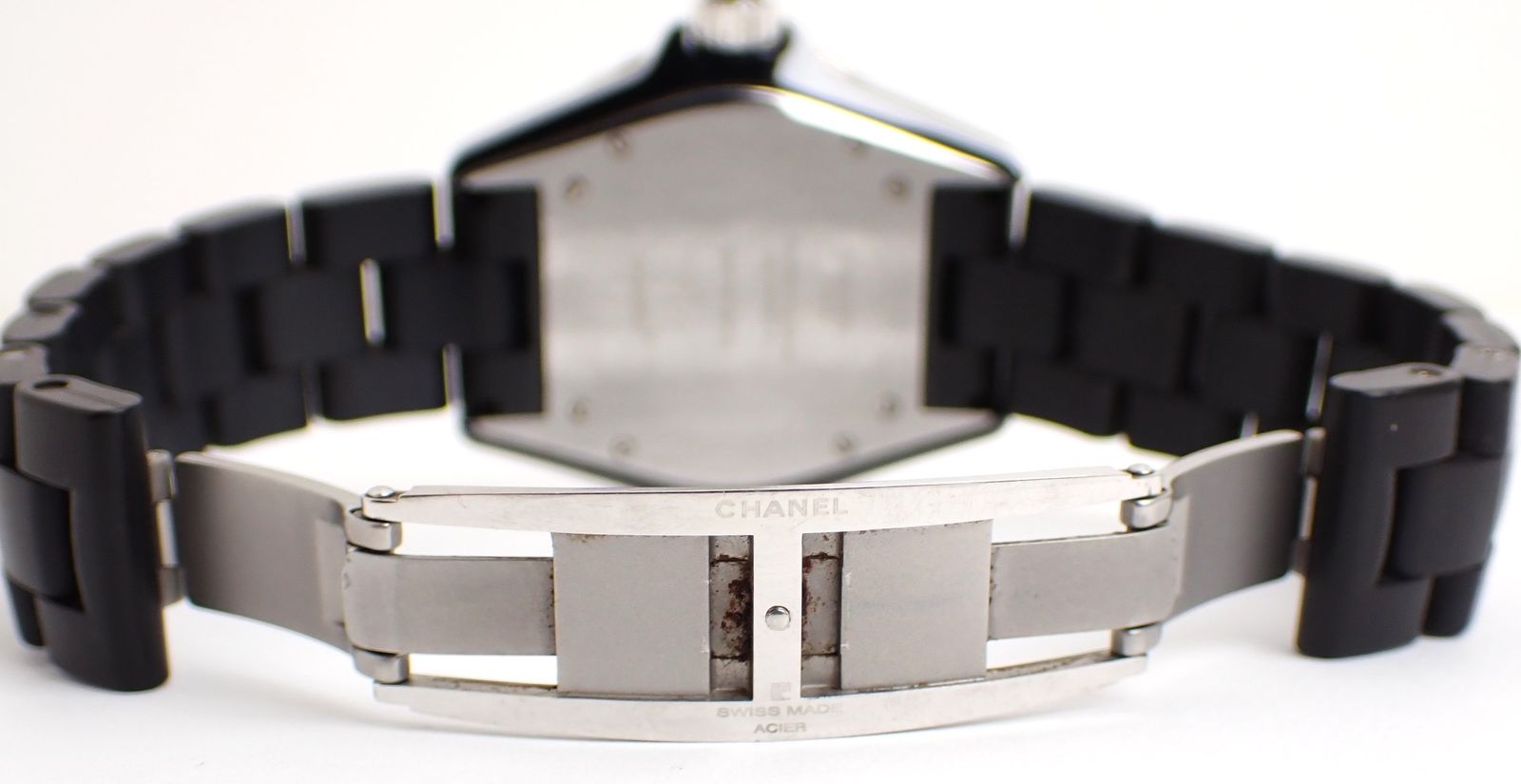 CHANEL(シャネル) J12ブラックセラミック CE/ラバー H0684 38mm