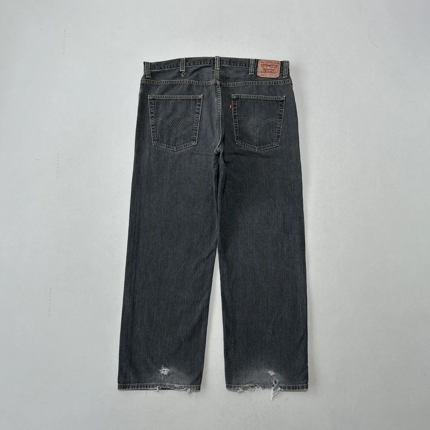 00s Levi's 569 ブラックデニム 後染めLOOSE STRAIGHT 00s Levi's 569 ブラックデニム 後染めLOOSE STRAIGHT - メルカリ