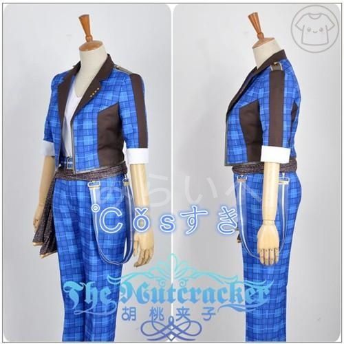 あんさんぶるスターズ! ensemble stars Trickstar 氷鷹北斗 ひだか ほくと 風 コスプレ衣装 演出服 変装 cosplay 仮装 二次会 イベント パ