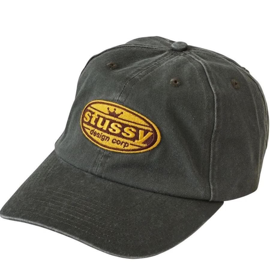 ★豪州発/送関込*STUSSY*新作*OVAL CORP LOW PRO キャップ/EN★ ステューシー キャップ 帽子 STUSSY Oval Corp. Low Pro Cap