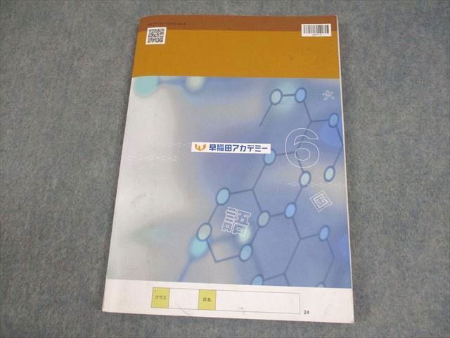 早稲田アカデミー　6年 マスターテキスト他　書込み解答ほぼ無　2023年度 早稲田アカデミー 小6 国語 練成問題集 上 2024 014S2B - メルカリ