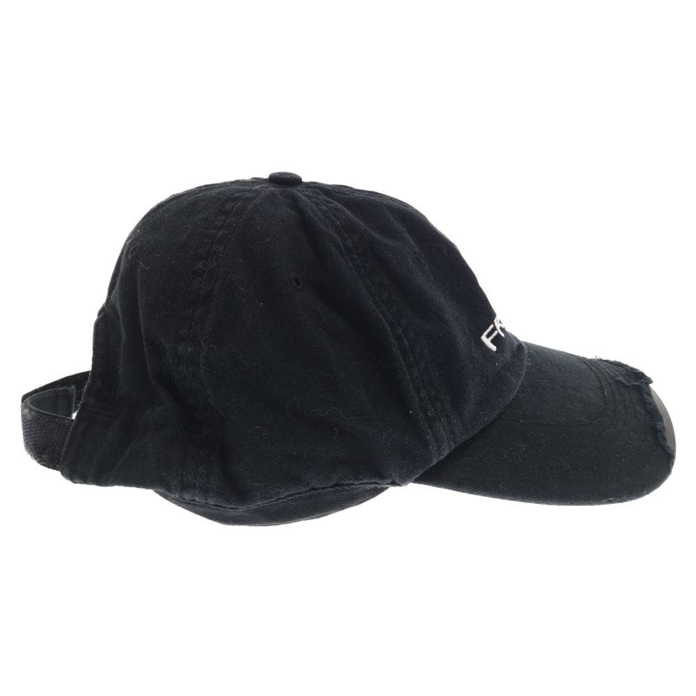 Vetements Reebok FRIDAY CAP 刺繍 キャップ 黒 Vetements x Reebok 