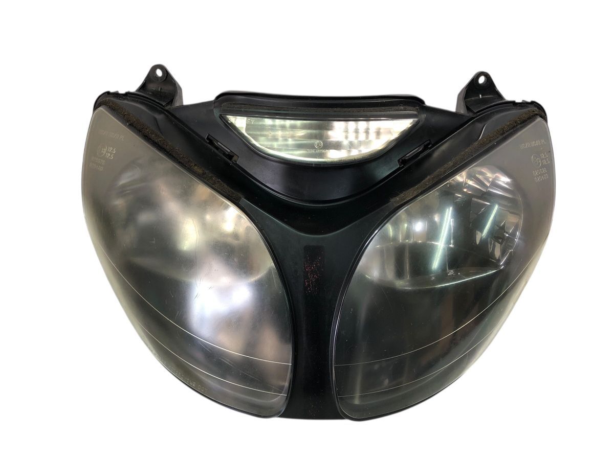 Kawasaki ZX-12R ZXT20A A型 ヘッドライト 点灯OK 割れ欠け無さそう 組み換え 補修にも 2748-M6006