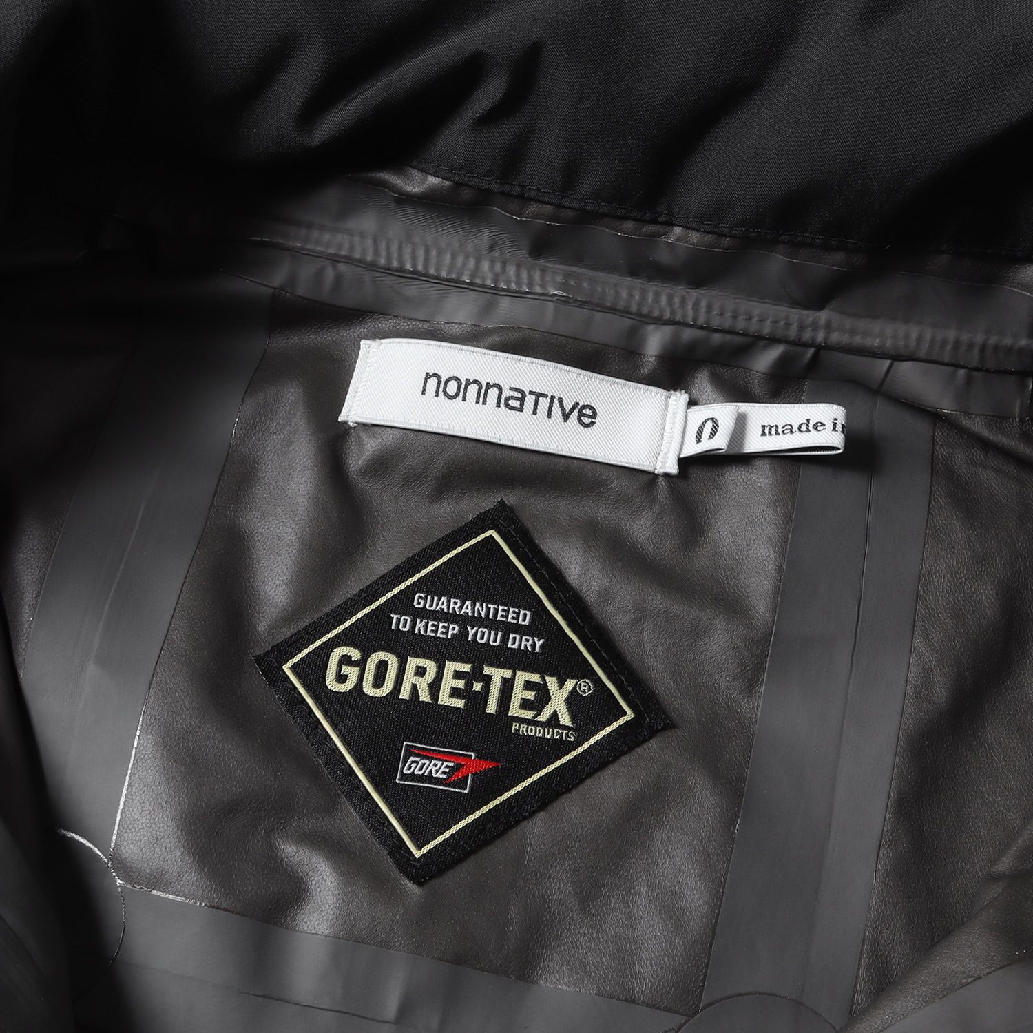 NONNATIVE ノンネイティブ ゴアテックス 2.5 レイヤー フルジップ 