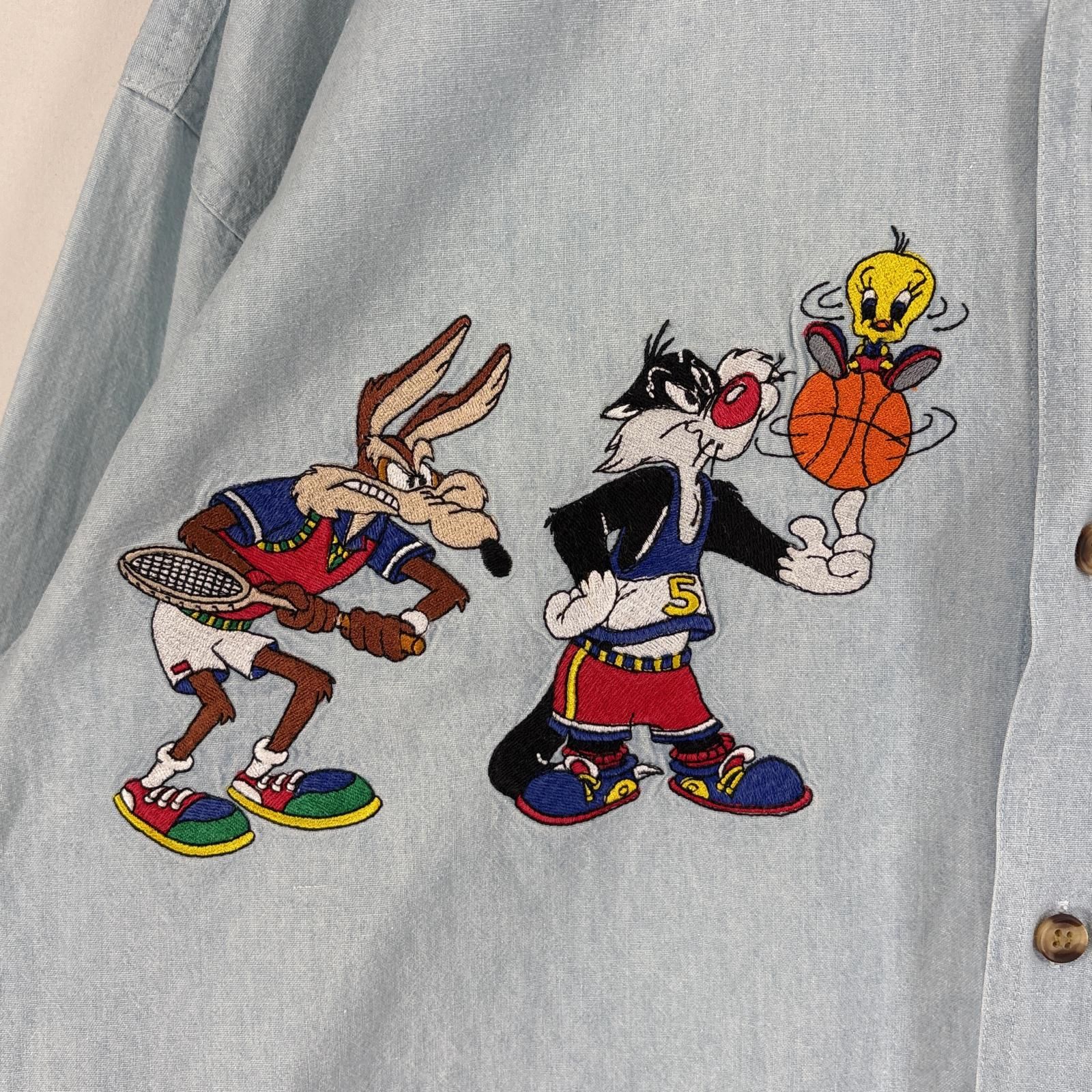 古着 90's/90年代 ルーニーテューンズ Looney Tunes 長袖シャツ