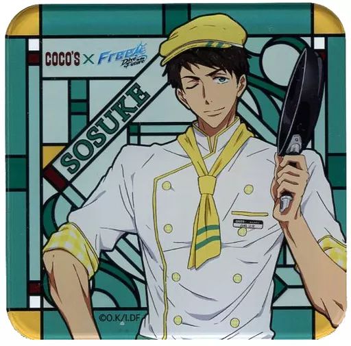 Free!　宗介　コースター 中古】コースター(キャラクター) 山崎宗介 アクリルコースター