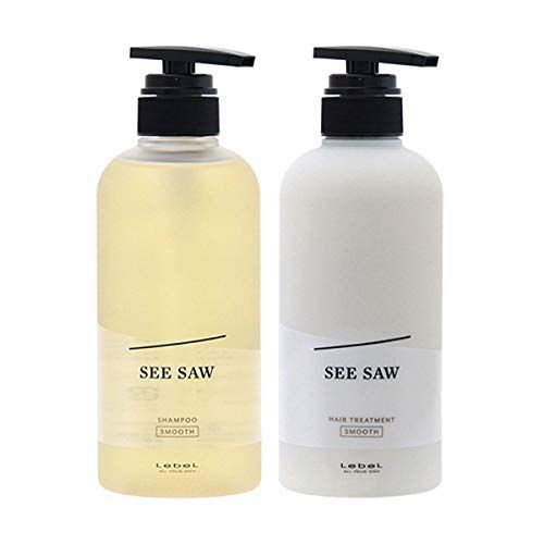 ルベル セット品 SEE|SAW シーソー ヘア＆スキャルプシャンプーS × ヘアトリートメントS 500ml|500g