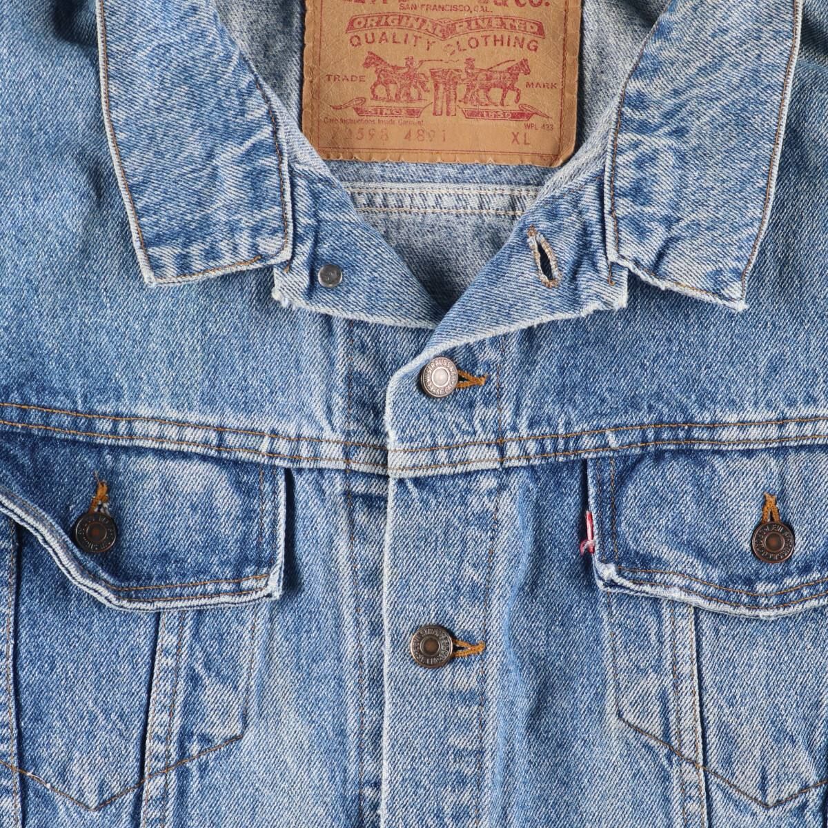 古着 リーバイス Levi's 70598 4891 デニムジャケット Gジャン