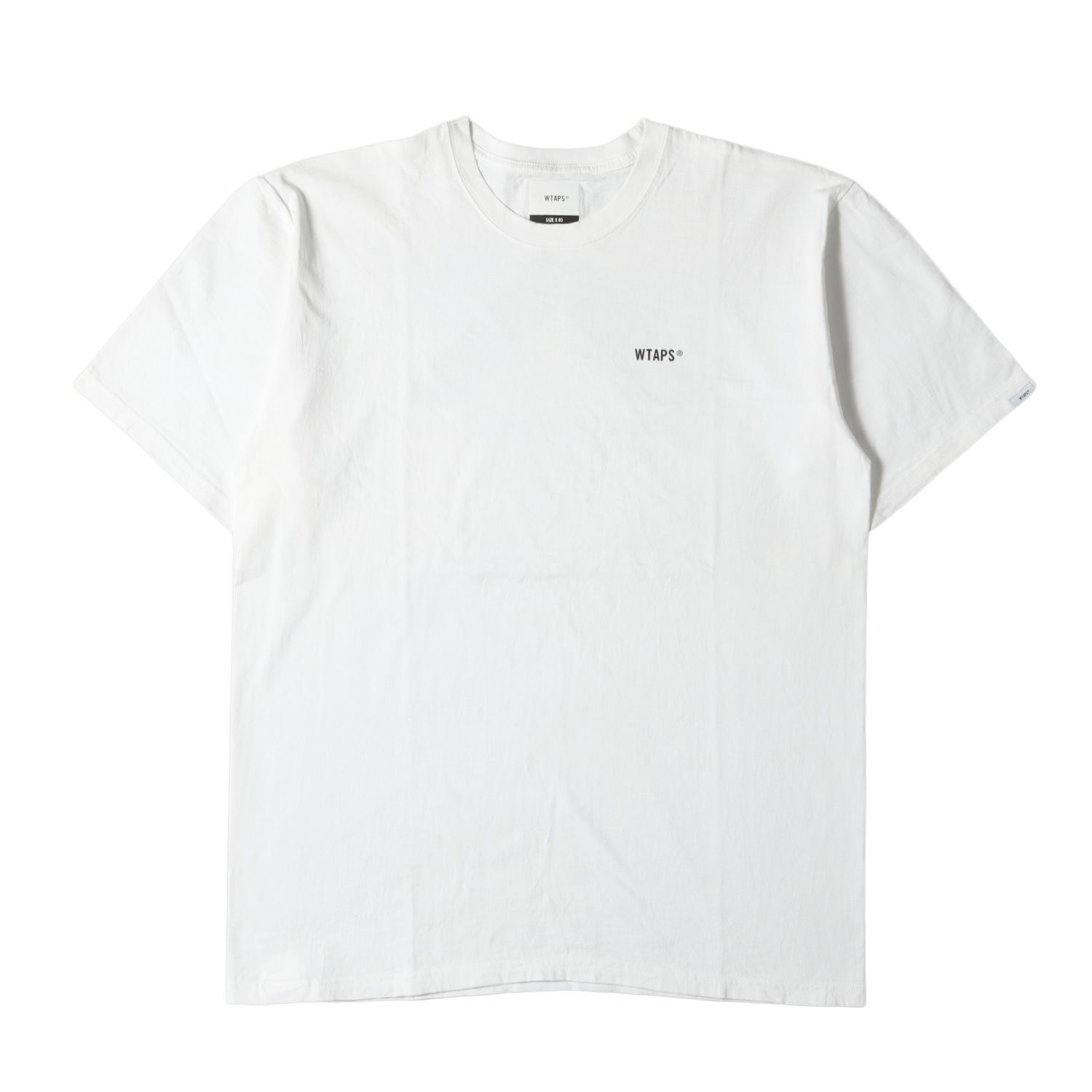WTAPS ダブルタップス Tシャツ サイズ:L 21SS ロゴプリント クルー