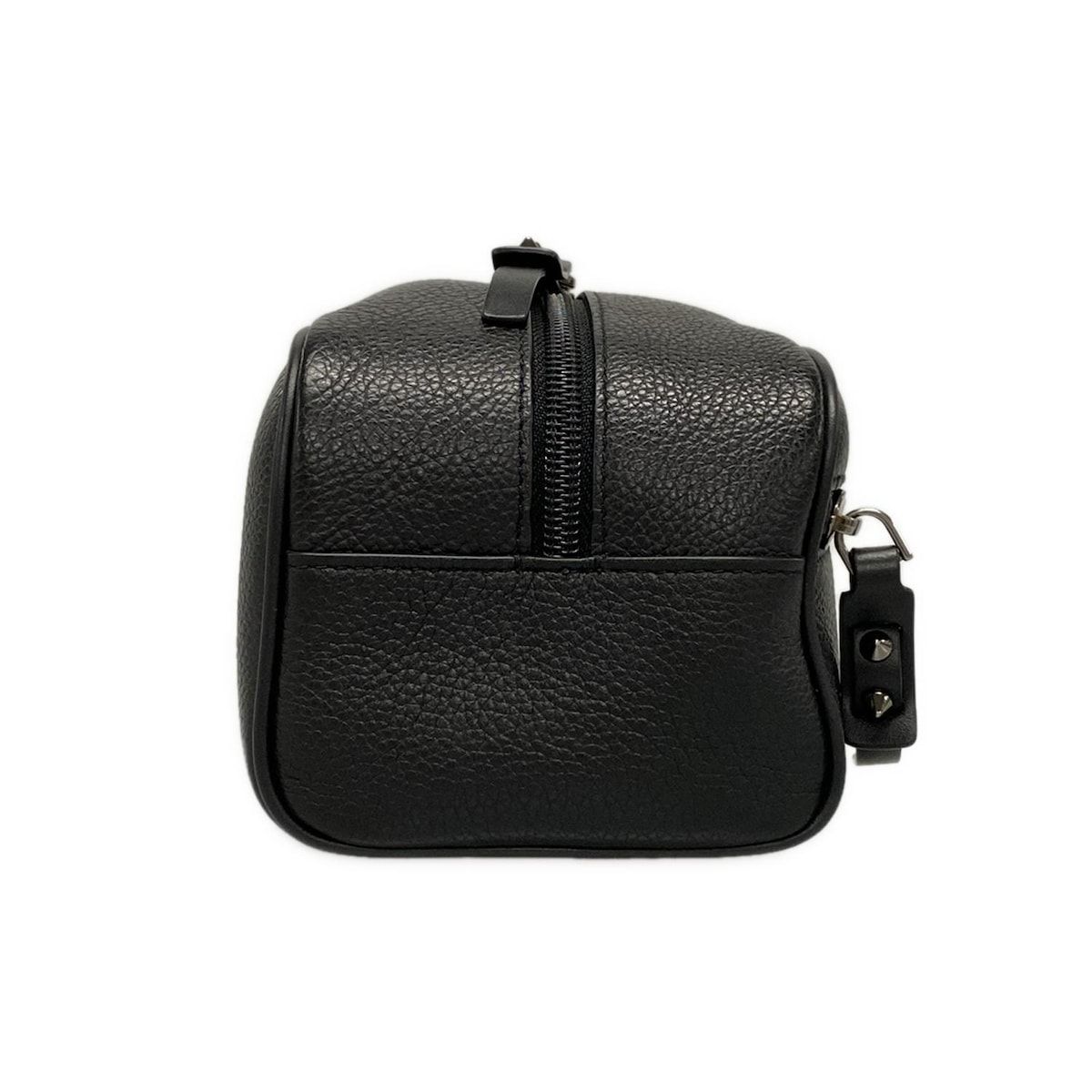 CHRISTIAN LOUBOUTIN クリスチャンルブタン セカンドバッグ ブラスター 黒×レッド スタッズ レザー