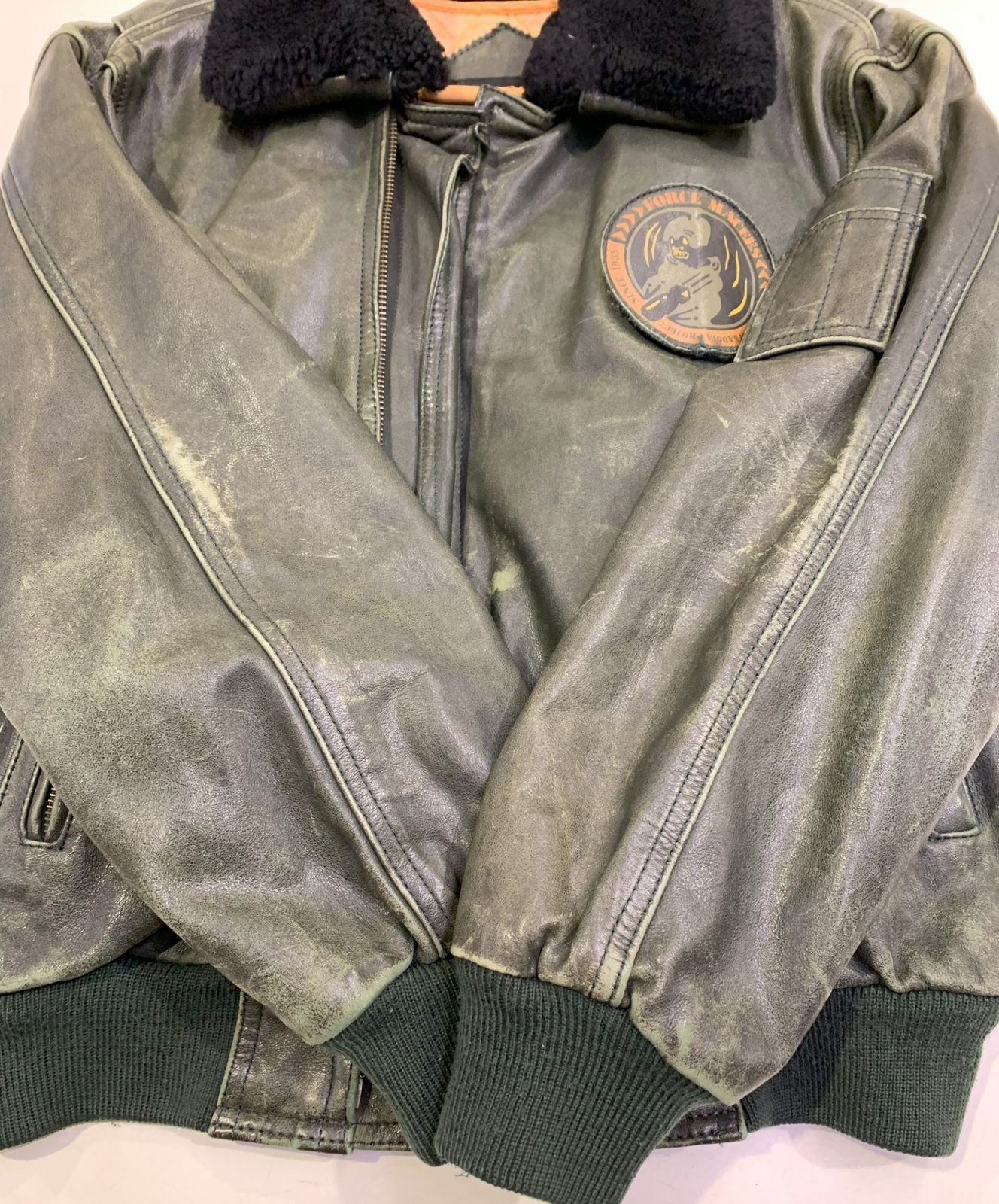 KADOYA（カドヤ）FORCE MACEES レザーフライトジャケット 2026年最新】FORCE MACEESの人気アイテム - メルカリ