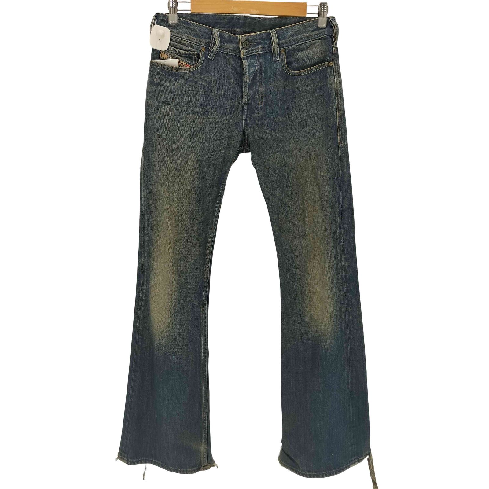 ディーゼル DIESEL イタリア製 ブーツカット ボタンフライ デニムパンツ レディース 28