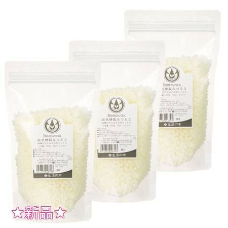 Tree of life 生活の木 ビーズワックス みつろう 精製 300g 3個セット