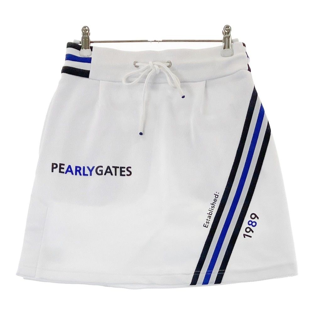 新品　PEARLY GATES レディーススカート サイズ0 ホワイト 楽天市場】【PREMIUM OUTLET60超OFF】PEARLYGATES パーリー
