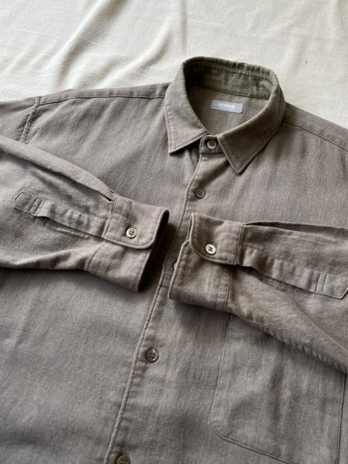 デカオム】80s COMME des GARCONS HOMME シャツ / コットン
