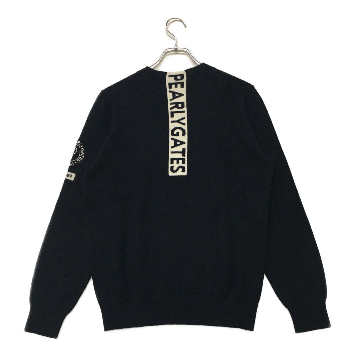 中古 メンズ パーリーゲイツ PEARLY GATES セーター 4(M) 紺 ネイビー