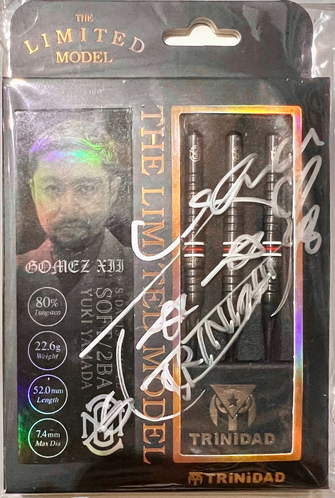TRiNiDAD Gomez Type12 S-DARTS限定 サイン入 TRiNiDAD Gomez Type12 S-DARTS限定 サイン入 TRiNiDAD Gomez