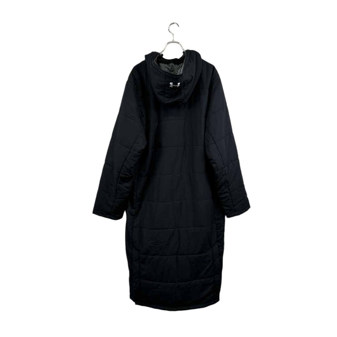 美品　UNDER ARMOUR　ベンチコート　xxl　　　アンダーアーマー　黒 Under Armor◇ベンチコート アンダーアーマー 無地 ブラック系