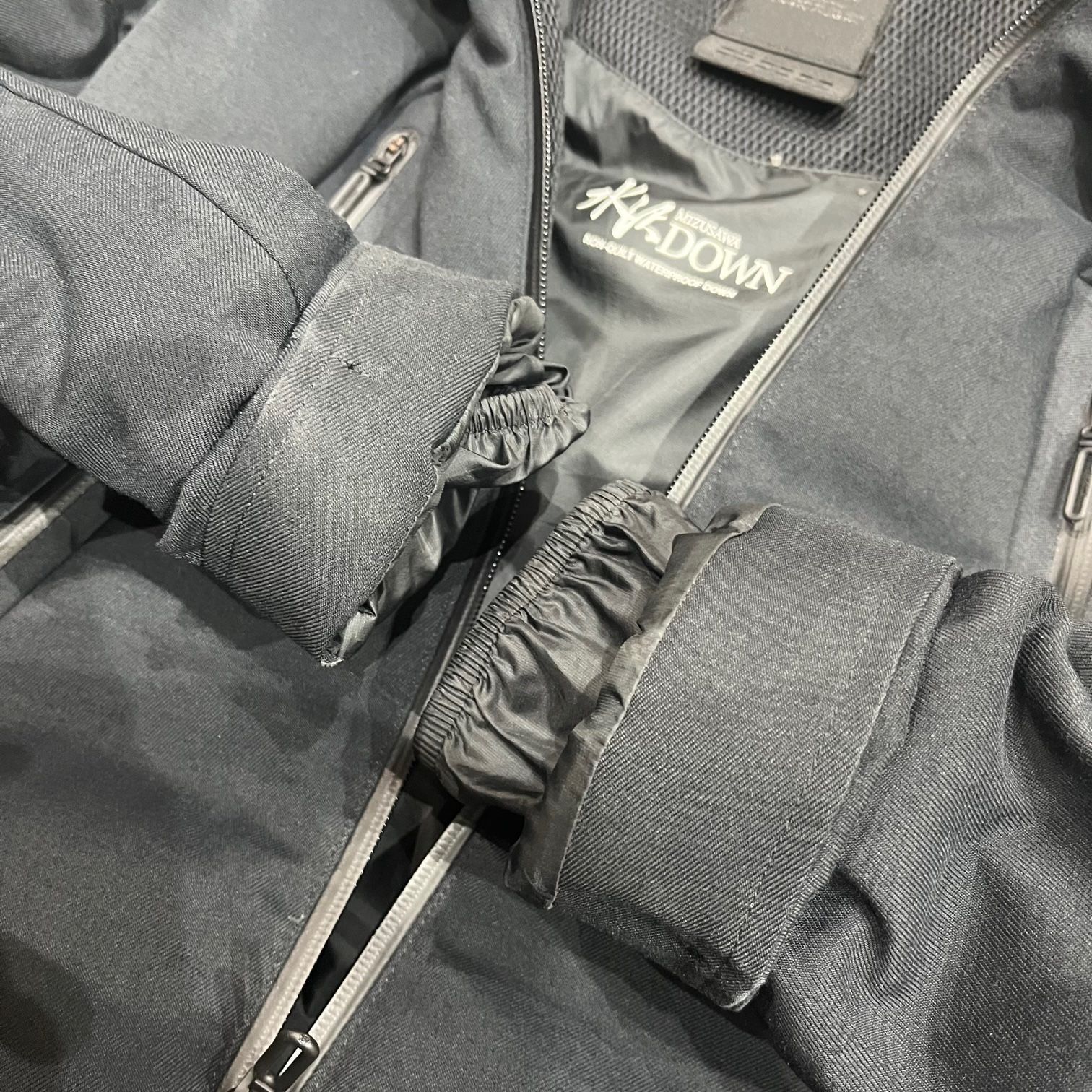 DESCENTE 水沢ダウン ALLTERRAIN マウンテニア フード ダウン