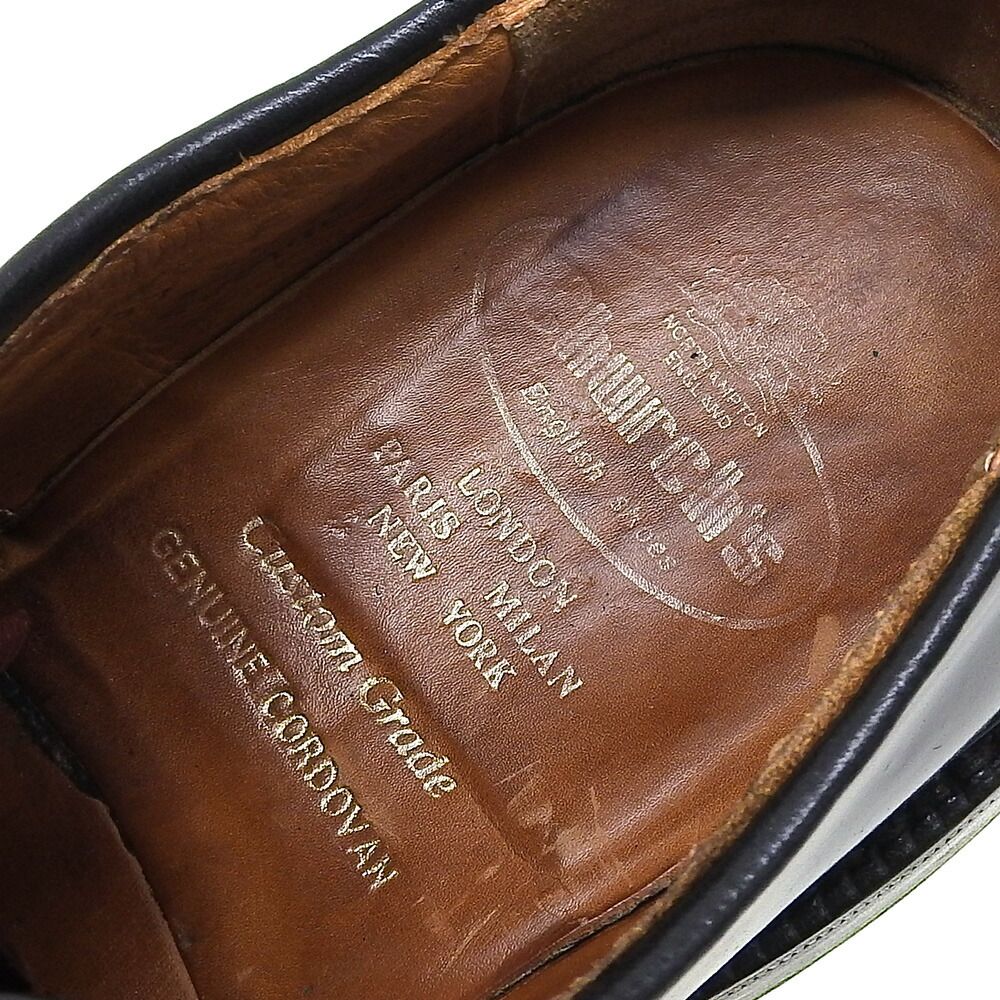 美品 チャーチ 旧ロゴ 4都市 STRATTON ストラトン コードバン レザー