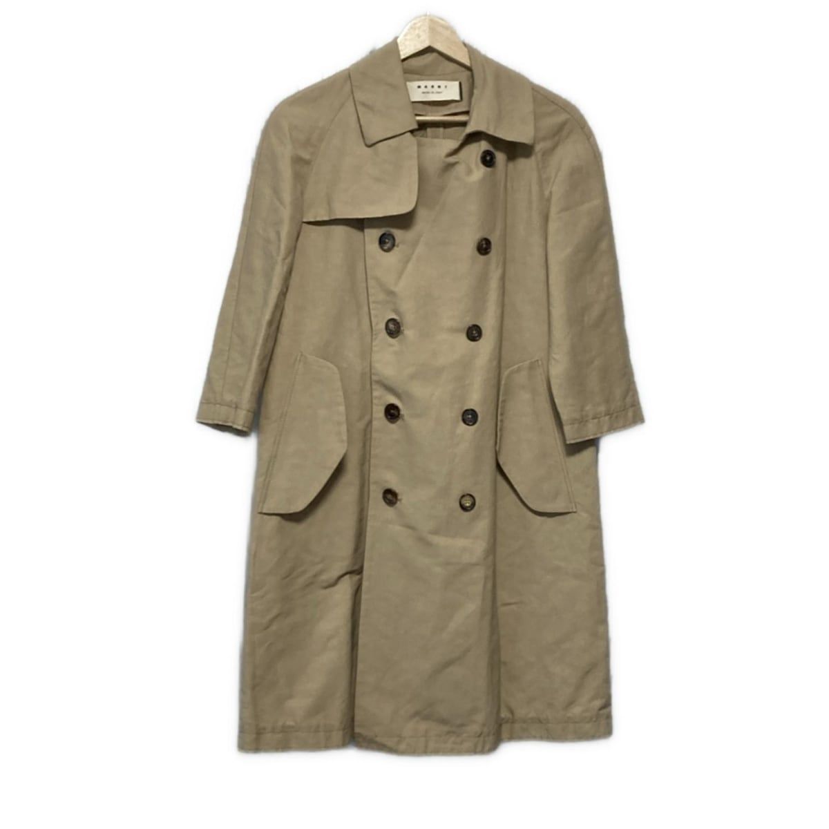 MARNI(マルニ) コート サイズ40 M レディース美品 - ライトブラウン 七  