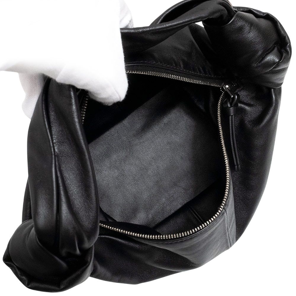 BOTTEGA VENETA カーフレザー ダブルノット ミニバッグ BOTTEGA VENETA - BOTTEGA VENETA トップハンドルバッグ ダブル
