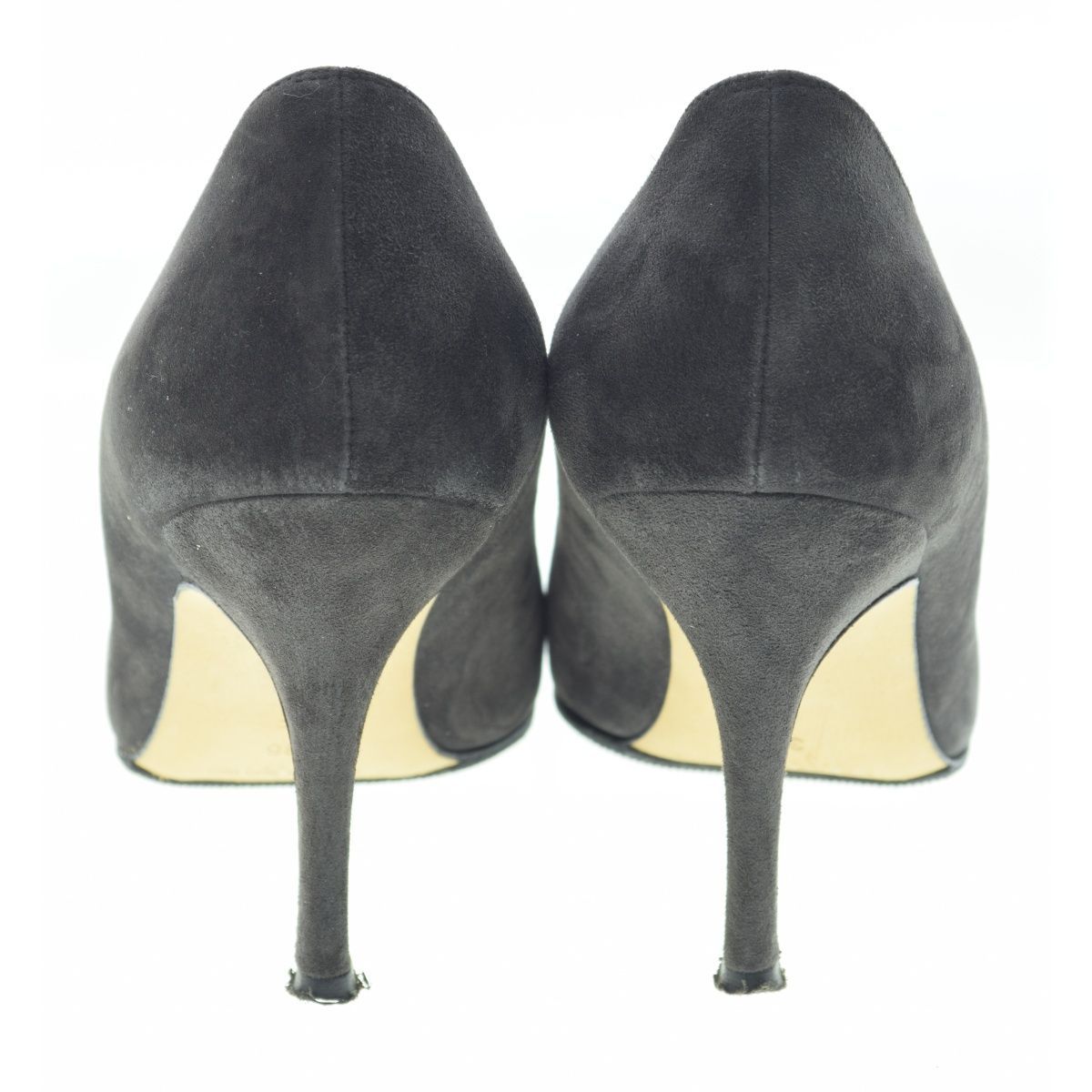 美品　希少サイズ　マノロブラニク　KIETTA スウェード　黒　34.5 極美品 希少サイズ マノロブラニク KIETTA スウェード 黒 34