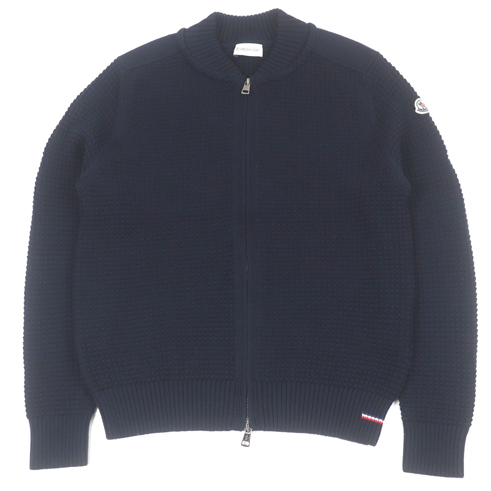 美品□MONCLER モンクレール MAGLIONE TRICOT CARDIGAN ウール