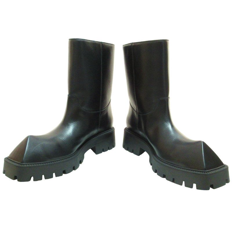 BALENCIAGA リノ BALENCIAGA】リノ 20MM ブーツ レースアップ カーフスキン