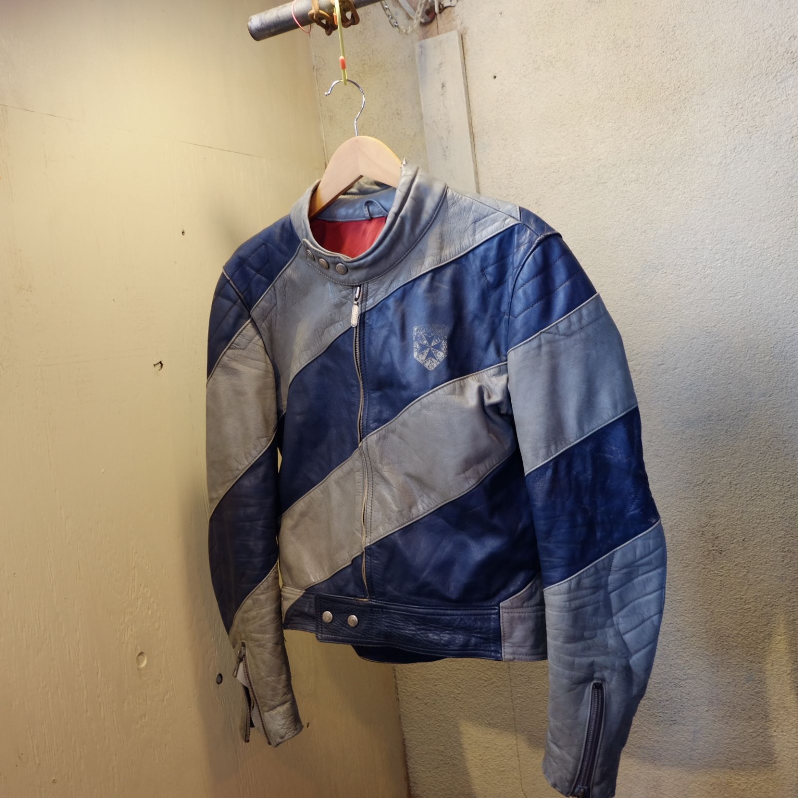 【ヴィンテージ】ライダースジャケット【70s80s】 70s80s vintage harro leather ridersjacket - メルカリ