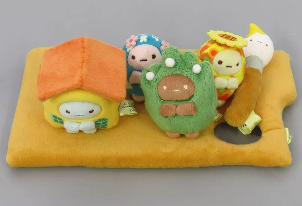 中古】ぬいぐるみ てのりぬいぐるみセット 「すみっコぐらし