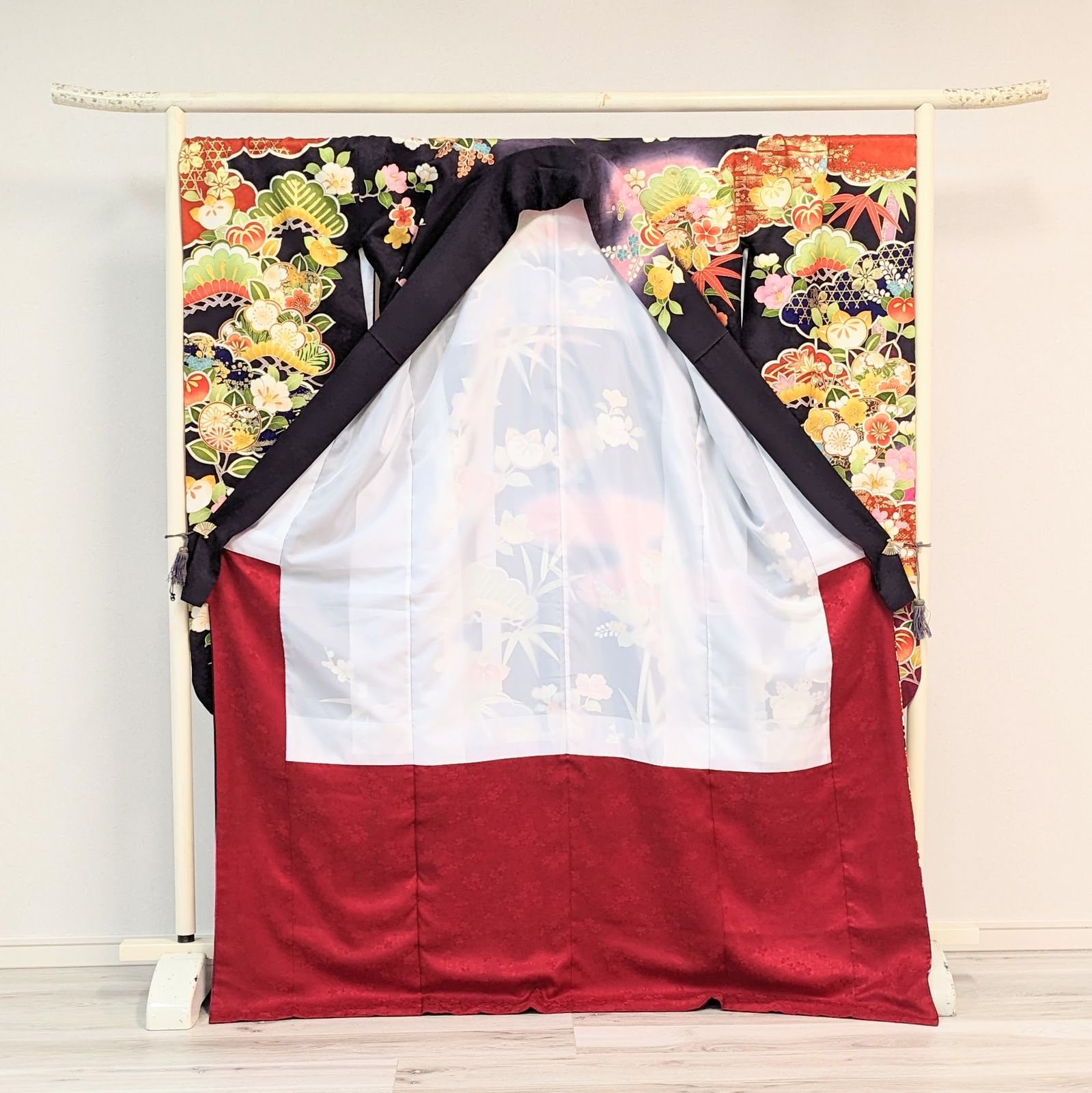 ANNA SUI mini♡セーラードッキングワンピース♡150 ANNA SUI リゾート