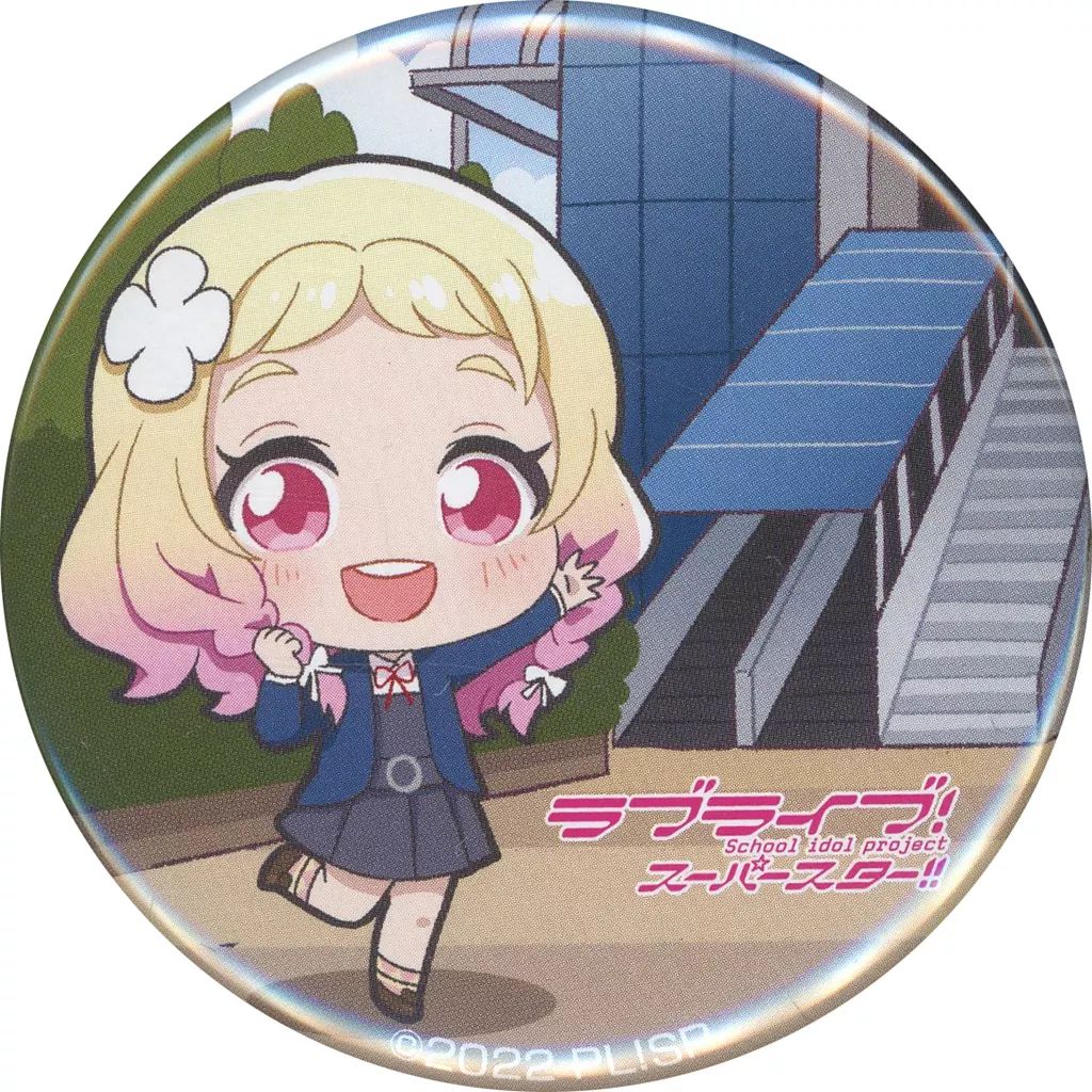 中古】バッジ・ピンズ 鬼塚夏美 原宿スタンプ缶バッジ 「ラブライブ