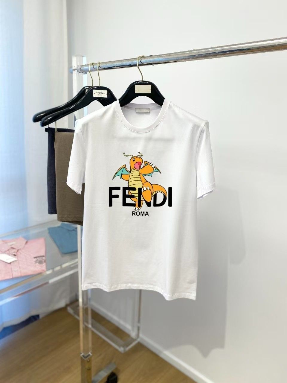 ポケモン x フラグメント x フェンディ メンズ Tシャツ size XS S M L XL XXL XXXL