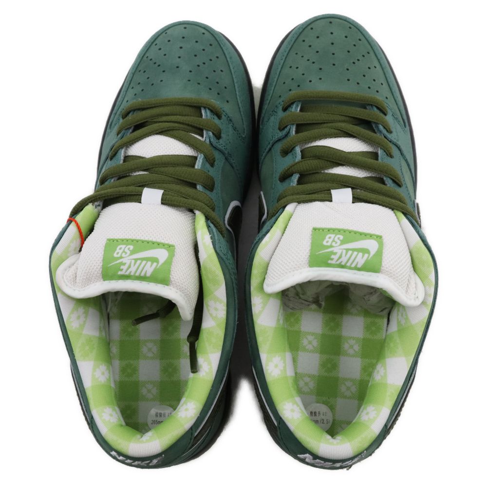 NIKE SB (ナイキエスビー) ×Concepts DUNK LOW Green Lobster BV1310-337 コンセプツ ダンクロー グリーンロブスター ローカットスニーカー グリーン US8.5/26.5cm