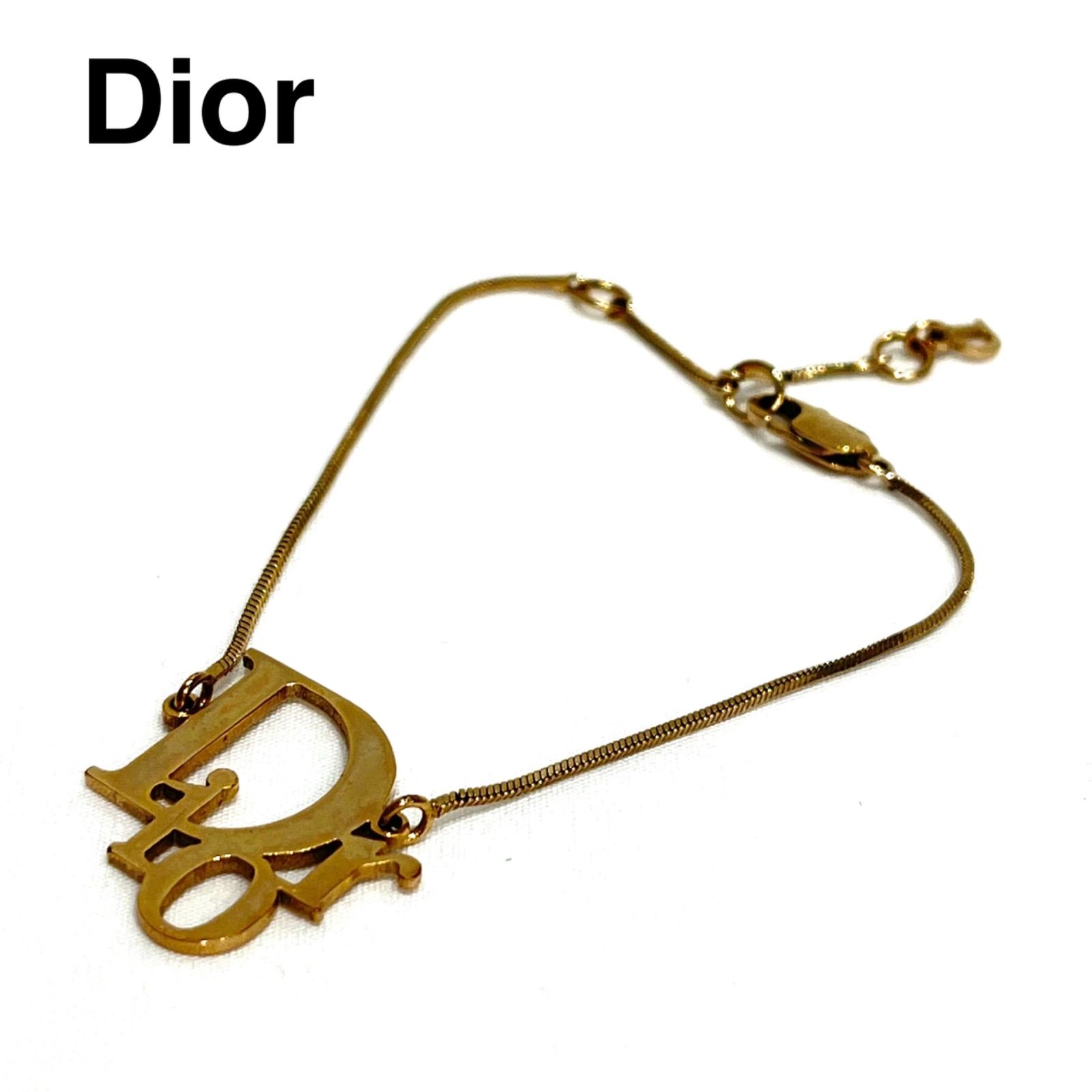 Dior ディオール ロゴモチーフブレスレット レディース