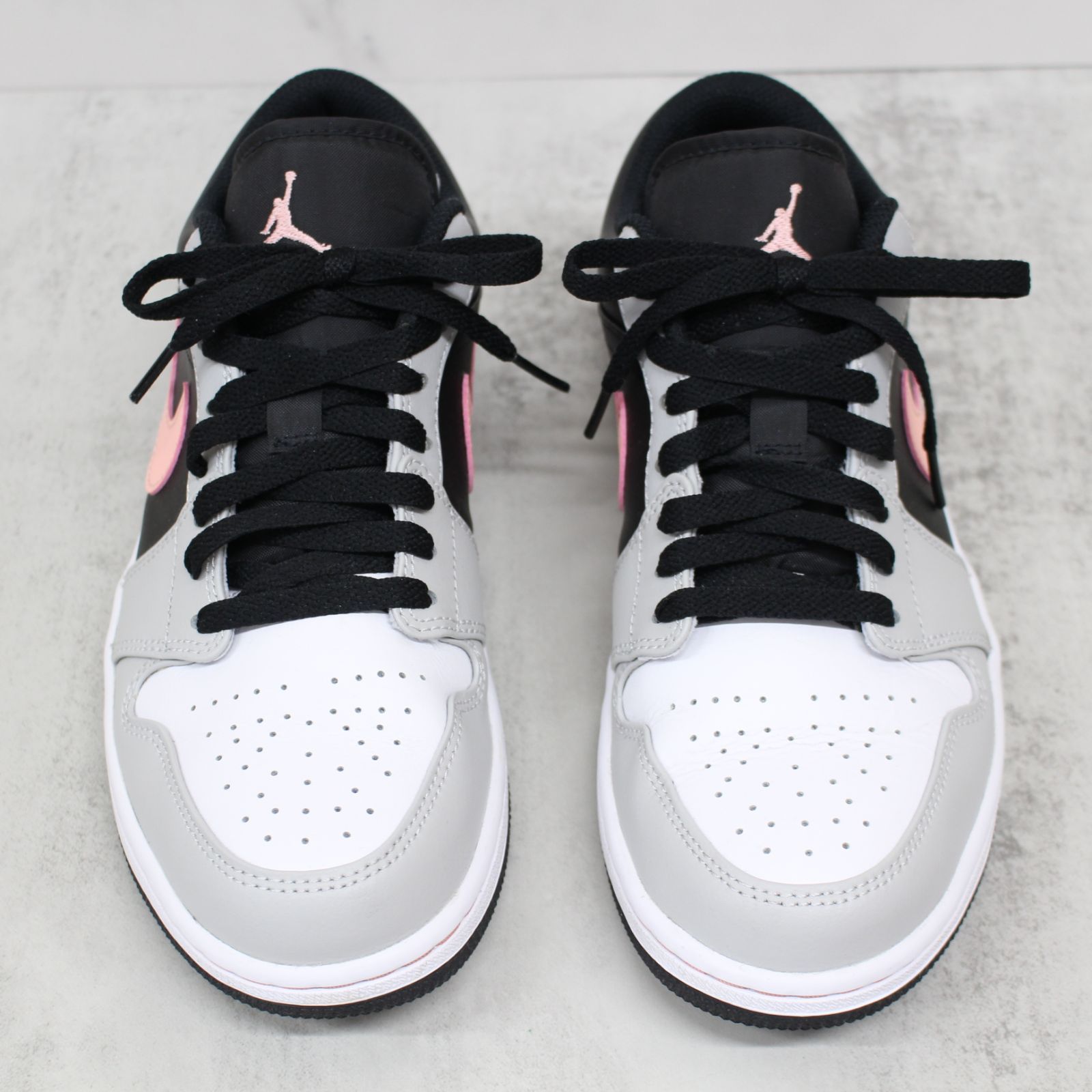 Nike Air Jordan 1 Low ホワイト/グレー/ピンク/ブラック お取り寄せ
