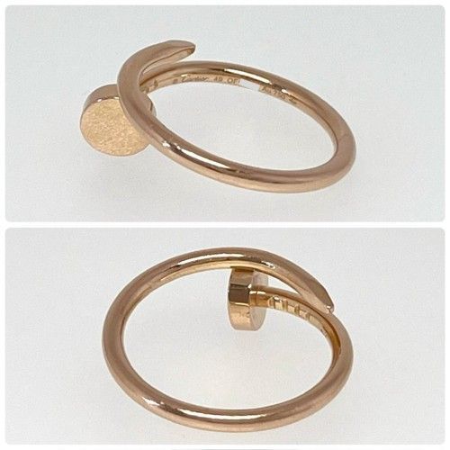 CARTIER カルティエ ジュスト アン クル リング スモールモデル