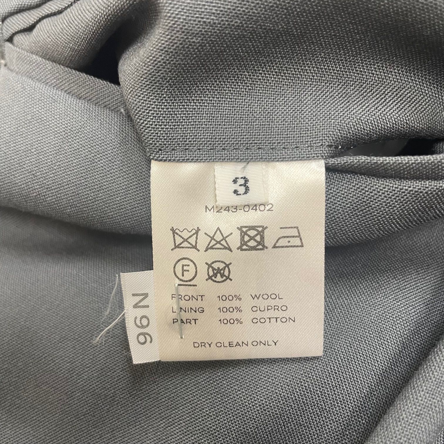 参考上代47300円 MATSUFUJI 24AW Water-repellent Wool Wide Cargo 