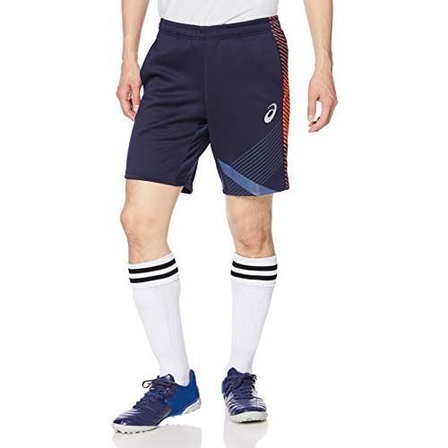 アシックス(ASICS) サッカー トレーニングハーフパンツ 2101A124 メンズ 400(ピーコート) Mサイズ