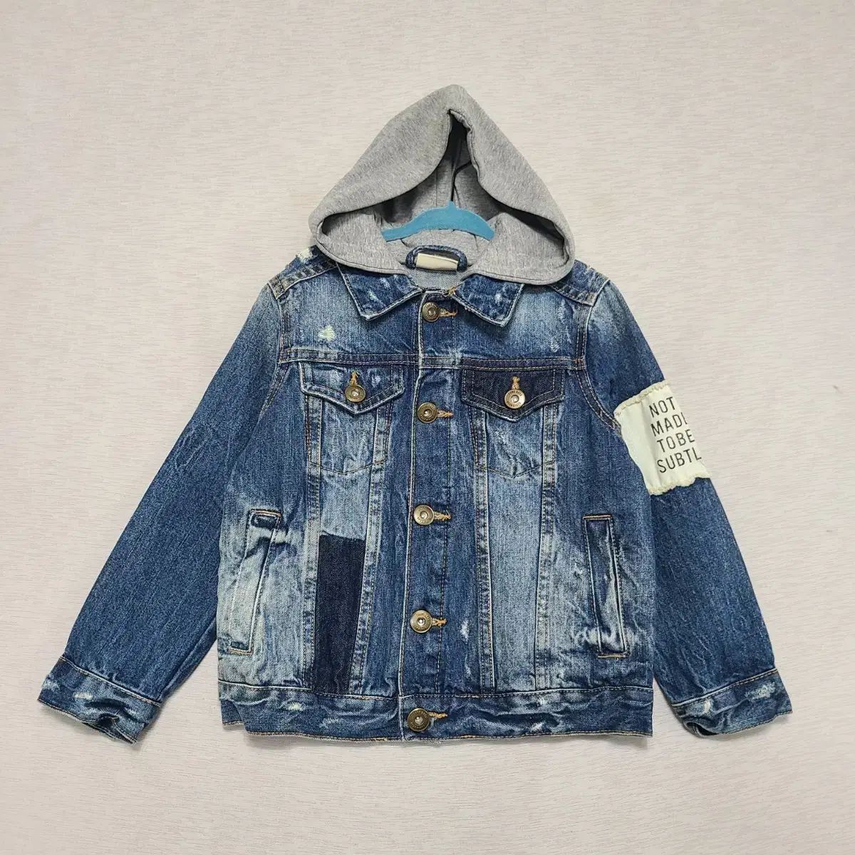  ZARA(ザラ) フード デニムジャケット トゥイーン 4 ー 5 税金 ― 0930 その他