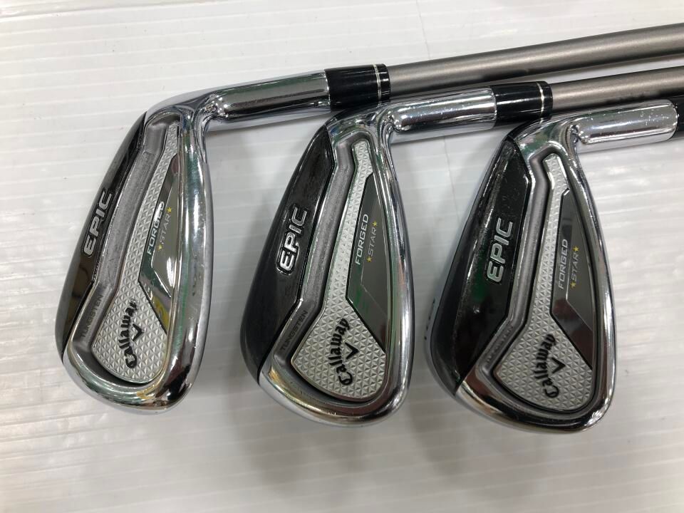 キャロウェイ　EPIC speeder EVOLUTION アイアン6本　中古品 中古ゴルフクラブキャロウェイゴルフ EPIC EPIC MAX FAST アイアン