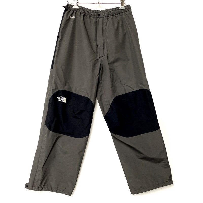 THE NORTH FACE ザ ノースフェイス MT.RAINTEX PANTS NP10712 マウンテンレインテックス パンツ ボトムス サイズ M グレー×ブラック メンズ 144-250415-as-33-izu