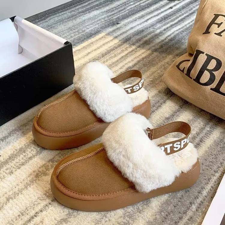 ファーサンダル 防寒 ファー もこもこ 軽量 歩きやすい