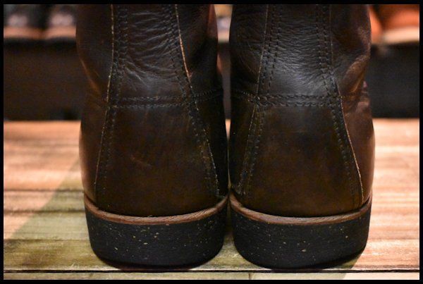 10D 良品 17年】レッドウィング 8061 マーチャント エボニー ハーネス 編み上げ ブーツ Merchant redwing フラットボックス  HOPESMORE【DH160】 - メルカリ