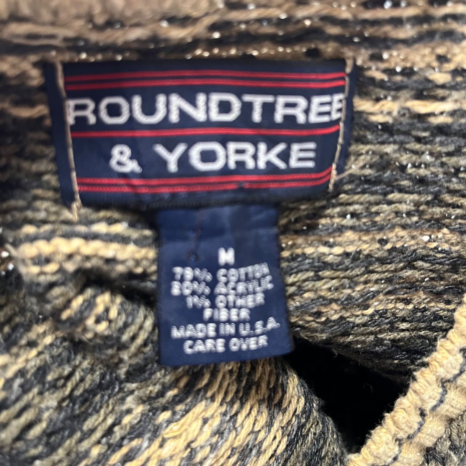 ROUNDTREE & YORKE ラウンドツリーアンドヨーク 90s アメリカ製 ニット 