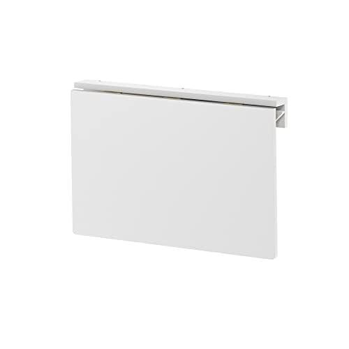 【人気商品】カラー:ホワイト 19148WH 幅60.0cmx奥行き43.9cmx高さ77.2cm Hermiteシリーズ 壁掛け折りたたみテーブル フリノ(Furinno)